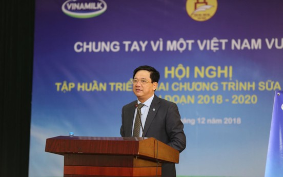 Tập huấn triển khai đề án sữa học đường Hà Nội thể hiện sự đồng lòng vì một Việt Nam vươn cao