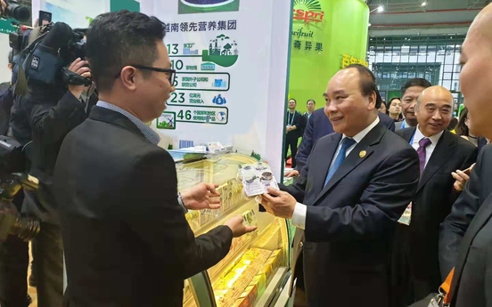 Các sản phẩm sữa của Vinamilk được ưa chuộng tại Hội chợ nhập khẩu quốc tế Trung Quốc