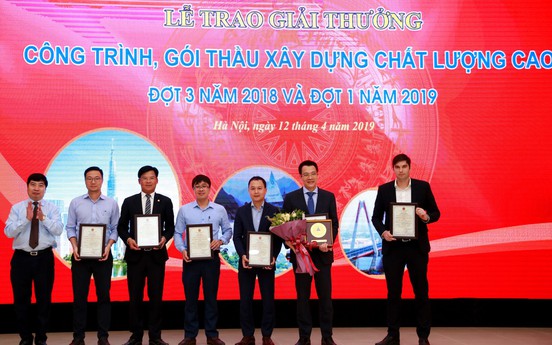 Sheraton Grand Đà Nẵng Resort đạt huy chương vàng giải "Công trình xây dựng chất lượng cao" năm 2018