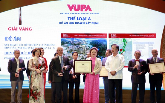 Tập đoàn BRG vinh dự nhận hàng loạt giải thưởng quy hoạch đô thị quốc gia 2018       