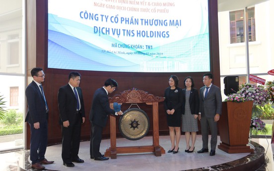 Cổ phiếu của TNS Holdings - thành viên Tập đoàn TNG Holdings Vietnam chính thức lên sàn HoSE