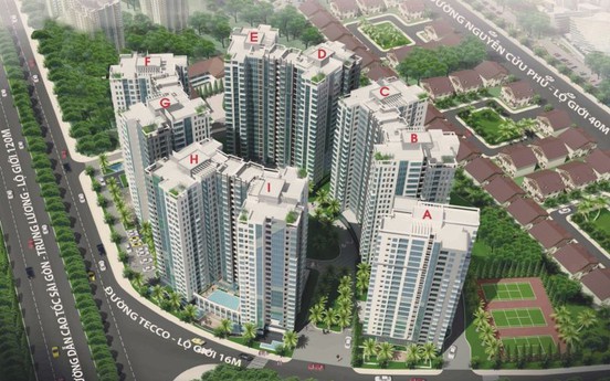 Dự án khu đô thị xanh Tecco Town giữa lòng thành phố