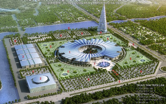 Hà Nội đề nghị sớm phê duyệt dự án Trung tâm Hội chợ triển lãm Quốc gia
