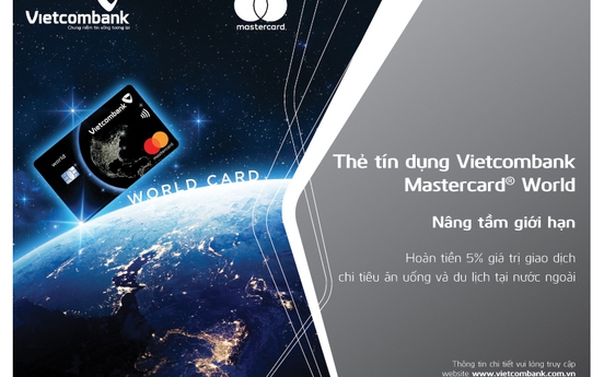 Vietcombank ra mắt Mastercard World cùng hàng loạt ưu đãi