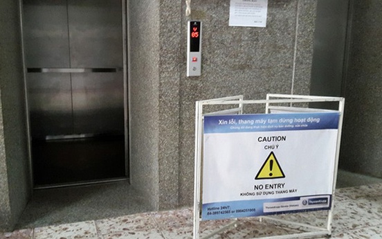 Cảnh báo những sự cố thang máy thường gặp