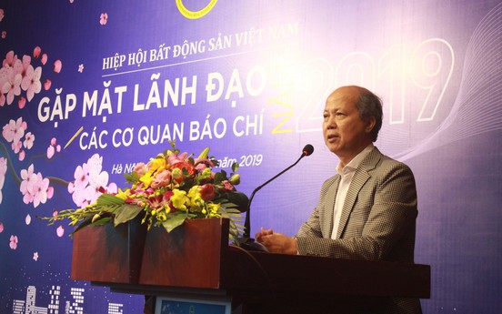 Hiệp hội Bất động sản Việt Nam gặp mặt lãnh đạo cơ quan thông tấn báo chí