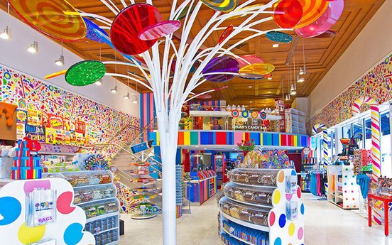 10 cửa hàng kẹo đẹp nhất thế giới