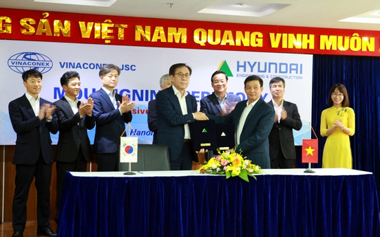 Vinaconex “bắt tay” với tập đoàn xây dựng hàng đầu Hàn Quốc