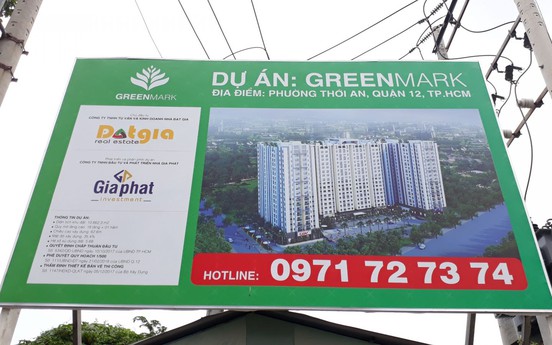 Có dấu hiệu huy động vốn trái phép tại dự án Green Mark?