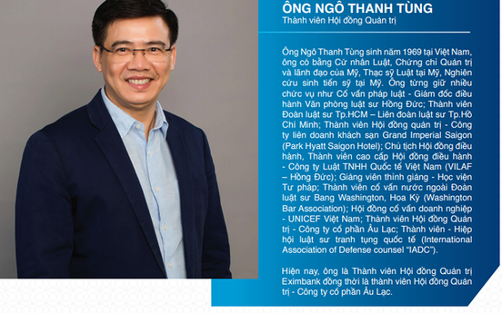 Vì sao "giữa tâm bão" ông Lê Minh Quốc lại ủy quyền Chủ tịch cho ông Ngô Thanh Tùng?