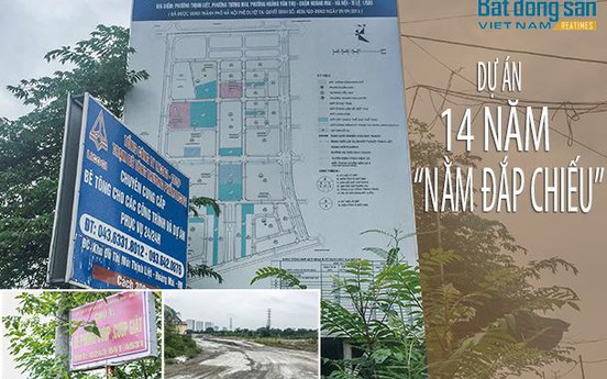 Dự án khu đô thị mới Thịnh Liệt sau 14 năm vẫn "đắp chiếu"