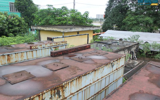 Cận cảnh công trình xử lý nước thải tiền tỷ “đắp chiếu” giữa Hà Nội