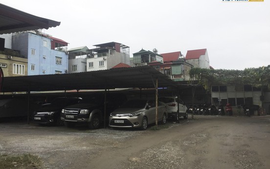 Hà Nội: “Ma trận” bãi gửi xe không phép tại quận Cầu Giấy