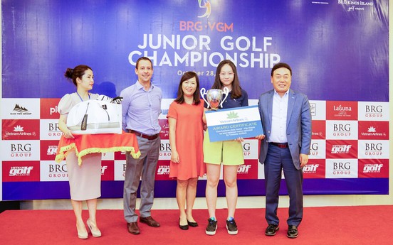 Tập đoàn BRG tổ chức thành công Giải golf trẻ BRG - VGM Junior Championship 2018