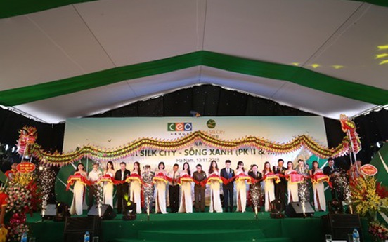 Tập đoàn CEO tổ chức Lễ khánh thành Hạ tầng kỹ thuật dự án River Silk City - Sông Xanh (Phân kỳ 2-3)