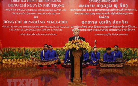 Toàn cảnh chuyến thăm Lào của Tổng Bí thư, Chủ tịch nước Nguyễn Phú Trọng