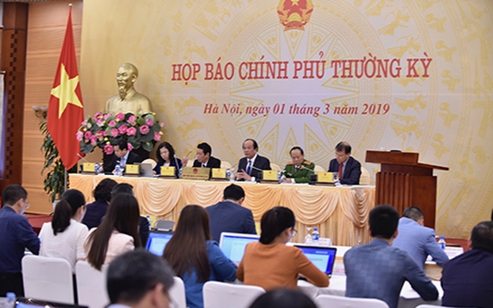 Họp báo Chính phủ thường kỳ tháng 2