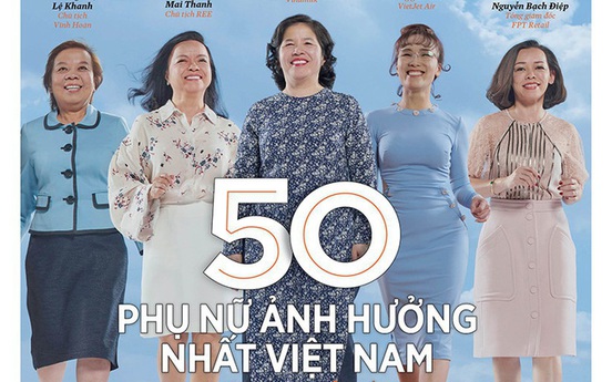 Forbes công bố danh sách 50 phụ nữ ảnh hưởng nhất Việt Nam 2019