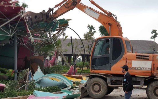 Vụ phá hủy công viên nước Thanh Hà và cái tâm của người lãnh đạo