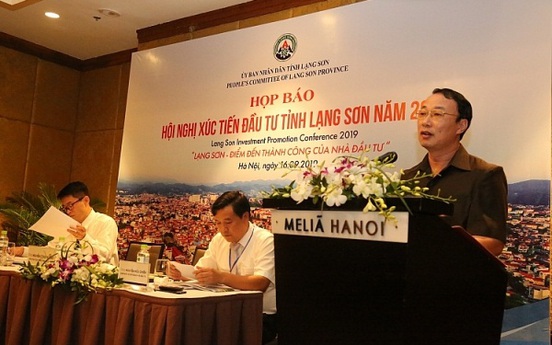 Lạng Sơn tổ chức họp báo Hội nghị Xúc tiến đầu tư năm 2019