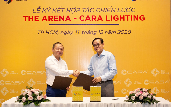 Chủ đầu tư The Arena bắt tay cùng “phù thủy ánh sáng” của Cara Lighting