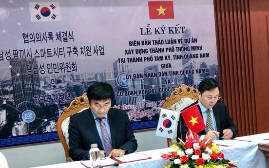 RoK provides Tam Ky with US$9 million to build smart city