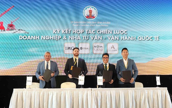 Novaland and foreign partners signed MoU to promote tourism in Binh Thuan