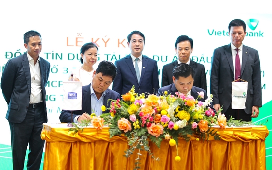 Vietcombank tài trợ Dự án nhà máy điện gió của REE