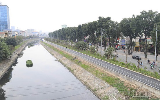 Hà Nội xây gần 13km cống ngầm dưới sông Tô Lịch