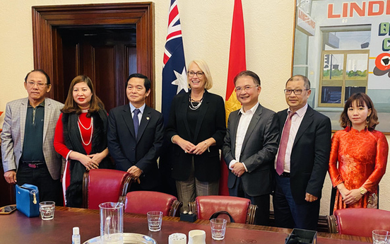 Thị trưởng Melbourne làm việc với Đại sứ đặc mệnh toàn quyền Việt Nam tại Úc
