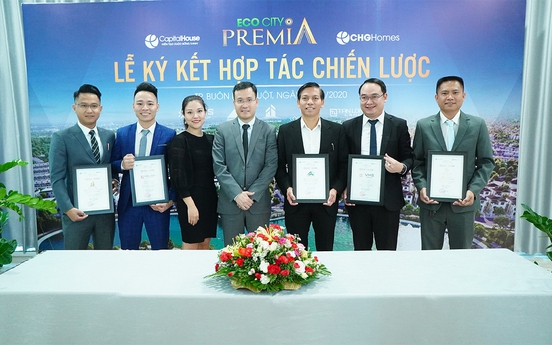 CHG Homes ký hợp tác chiến lược phân phối dự án EcoCity Premia Buôn Ma Thuột