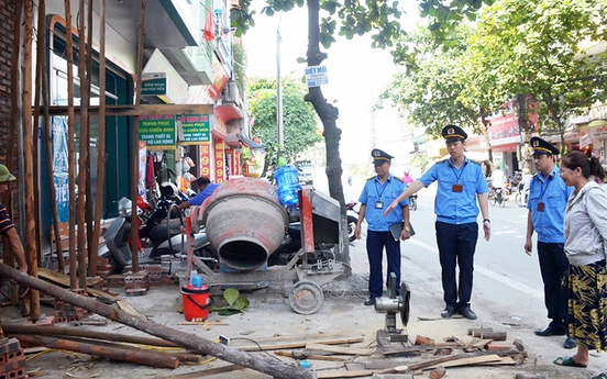 Hà Nội: Đề xuất nâng gấp đôi mức xử phạt vi phạm trật tự xây dựng