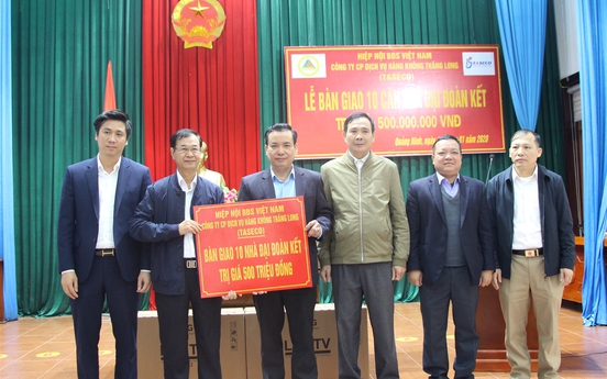 Hiệp hội Bất động sản Việt Nam bàn giao nhà tình nghĩa tại Quảng Ninh