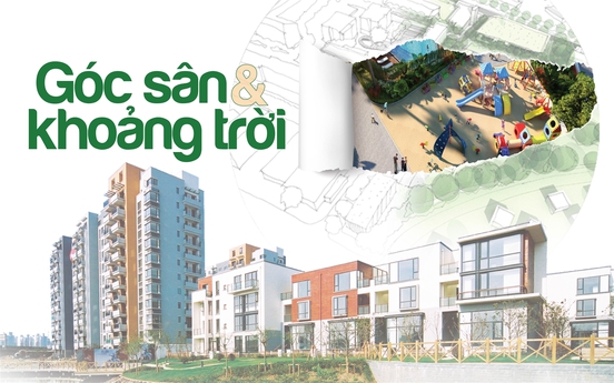 Góc sân, khoảng trời và giấc mơ đô thị vị nhân sinh
