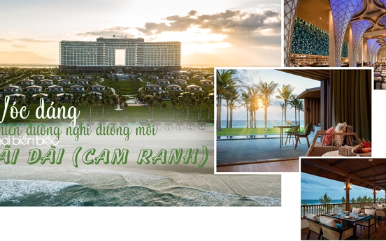 Vóc dáng thiên đường nghỉ dưỡng mới nơi biển biếc Bãi Dài - Cam Ranh