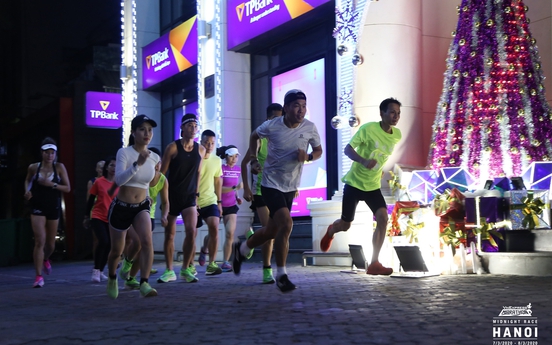 TPBank đồng tổ chức giải chạy đêm Marathon Hanoi Midnight 