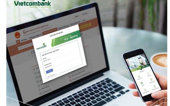 Vietcombank cung cấp giải pháp thanh toán trực tuyến trên Cổng DVCQG