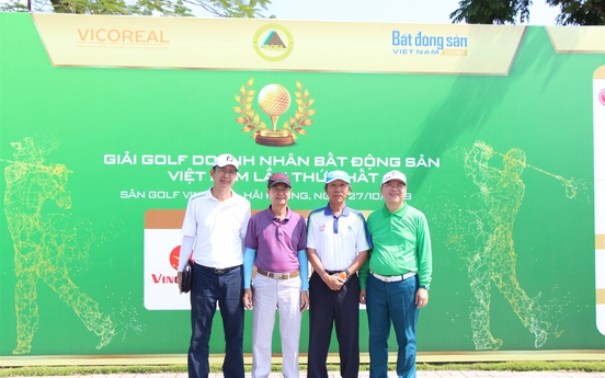Khai mạc Giải Golf Doanh nhân Bất động sản Việt Nam: 200 golf thủ đang so tài