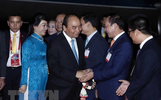 Thủ tướng bắt đầu chương trình tham dự Hội nghị Cấp cao ASEAN 35