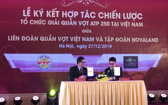 Novaland cùng Liên đoàn Quần vợt Việt Nam tổ chức Giải Quần vợt Quốc tế