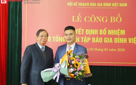 Bổ nhiệm ông Trần Bảo Trung làm Phó Tổng biên tập báo Gia đình Việt Nam
