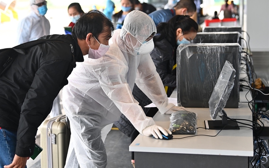 Sân bay Vân Đồn áp dụng triệt để quy trình phòng dịch khi đón chuyến bay mới
