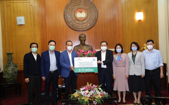 Ciputra Hanoi ủng hộ 5 tỷ đồng phòng, chống dịch Covid-19