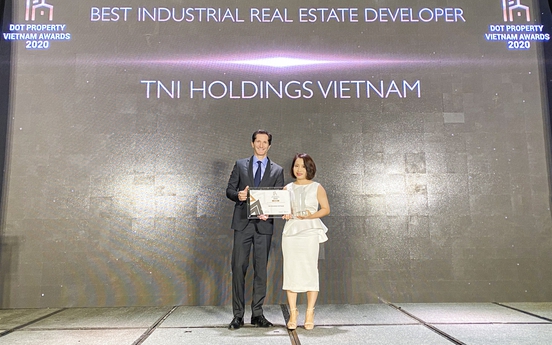 TNI Holdings Vietnam là nhà phát triển BĐS công nghiệp tốt nhất Việt Nam 2020