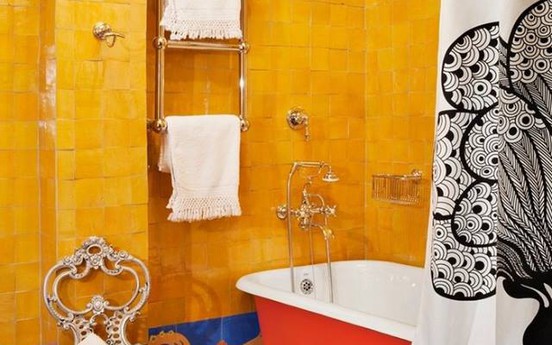 14 mẫu thiết kế cho nhà tắm nhỏ, mang phong cách Boho