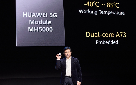 Huawei ra mắt trực tuyến loạt sản phẩm 5G