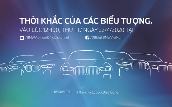 Loạt xe  BMW ra mắt trực tuyến ở Việt Nam