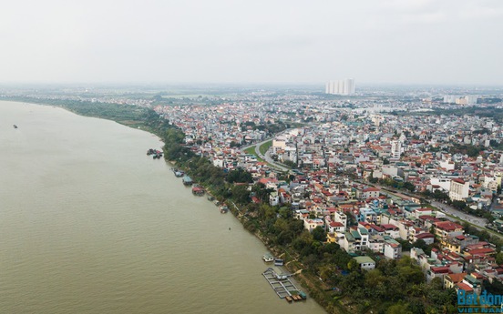 Giá đất tăng gấp đôi sau tin quy hoạch sông Hồng: “Không mua nhanh, mai chưa chắc còn“