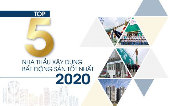 Top 5 nhà thầu xây dựng – bất động sản tốt nhất năm 2020