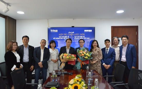 Tạp chí điện tử BĐS Việt Nam ký kết hợp tác chiến lược với Tạp chí Doanh nhân Việt Nam 